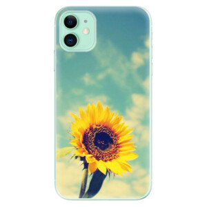 Odolné silikónové puzdro iSaprio - Sunflower 01 - iPhone 11