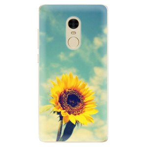 Odolné silikónové puzdro iSaprio - Sunflower 01 - Xiaomi Redmi Note 4