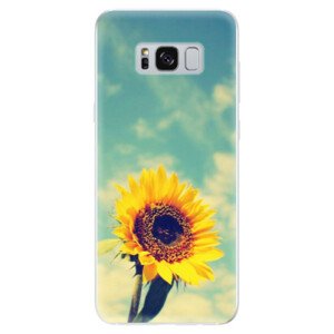 Odolné silikónové puzdro iSaprio - Sunflower 01 - Samsung Galaxy S8