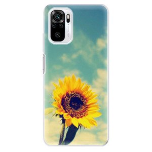 Odolné silikónové puzdro iSaprio - Sunflower 01 - Xiaomi Redmi Note 10 / Note 10S