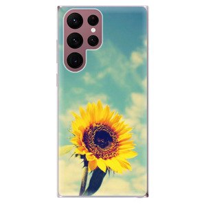 Odolné silikónové puzdro iSaprio - Sunflower 01 - Samsung Galaxy S22 Ultra 5G