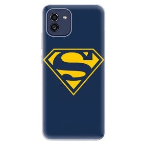 Odolné silikónové puzdro iSaprio - Superman 03 - Samsung Galaxy A03