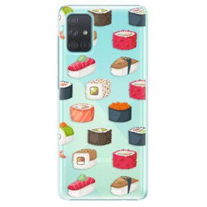 Plastové puzdro iSaprio - Sushi Pattern - Samsung Galaxy A71