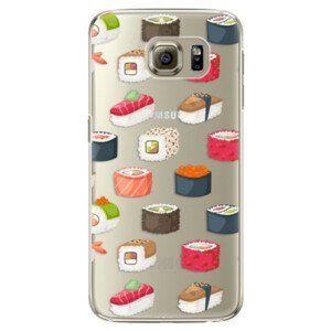 Plastové puzdro iSaprio - Sushi Pattern - Samsung Galaxy S6