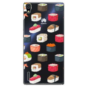 Plastové puzdro iSaprio - Sushi Pattern - Huawei Ascend P7