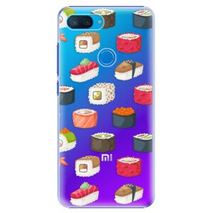 Plastové puzdro iSaprio - Sushi Pattern - Xiaomi Mi 8 Lite