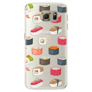 Silikónové puzdro iSaprio - Sushi Pattern - Samsung Galaxy S6