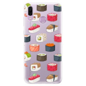 Silikónové puzdro iSaprio - Sushi Pattern - Huawei Honor Play