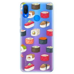 Silikónové puzdro iSaprio - Sushi Pattern - Huawei Nova 3i