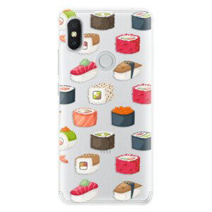 Silikónové puzdro iSaprio - Sushi Pattern - Xiaomi Redmi S2