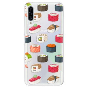 Odolné silikónové puzdro iSaprio - Sushi Pattern - Samsung Galaxy A30s