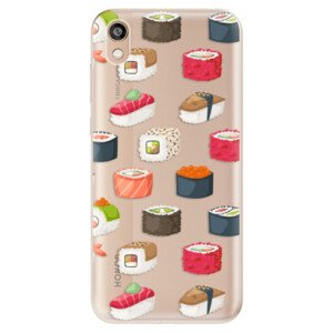 Odolné silikónové puzdro iSaprio - Sushi Pattern - Huawei Honor 8S