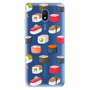 Odolné silikónové puzdro iSaprio - Sushi Pattern - Xiaomi Redmi 8A