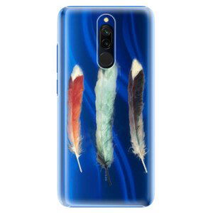 Plastové puzdro iSaprio - Three Feathers - Xiaomi Redmi 8