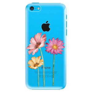 Plastové puzdro iSaprio - Three Flowers - iPhone 5C