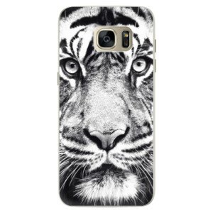 Silikónové puzdro iSaprio - Tiger Face - Samsung Galaxy S7 Edge