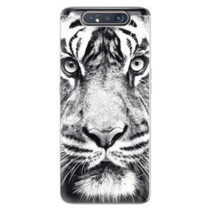 Odolné silikónové puzdro iSaprio - Tiger Face - Samsung Galaxy A80