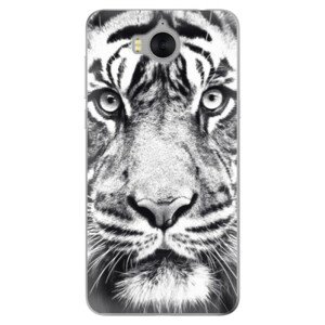 Odolné silikónové puzdro iSaprio - Tiger Face - Huawei Y5 2017 / Y6 2017