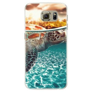 Silikónové puzdro iSaprio - Turtle 01 - Samsung Galaxy S6