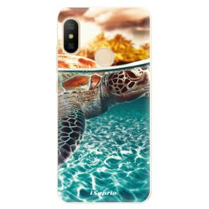 Odolné silikónové puzdro iSaprio - Turtle 01 - Xiaomi Mi A2 Lite