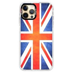 Silikónové puzdro Bumper iSaprio - UK Flag - iPhone 12 Pro Max