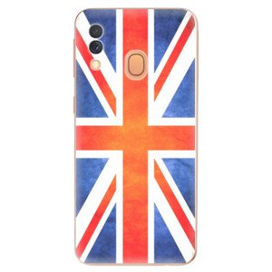 Odolné silikónové puzdro iSaprio - UK Flag - Samsung Galaxy A40