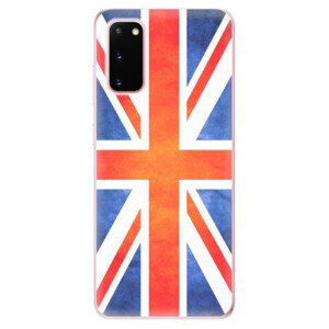 Odolné silikónové puzdro iSaprio - UK Flag - Samsung Galaxy S20