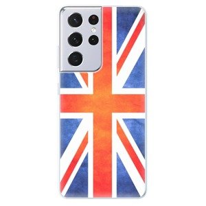 Odolné silikónové puzdro iSaprio - UK Flag - Samsung Galaxy S21 Ultra