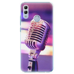 Plastové puzdro iSaprio - Vintage Microphone - Huawei Honor 10 Lite