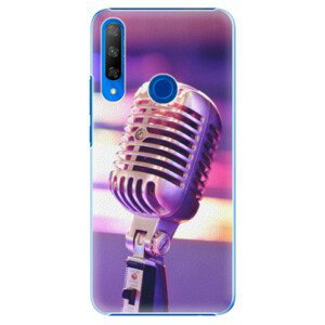 Plastové puzdro iSaprio - Vintage Microphone - Huawei Honor 9X