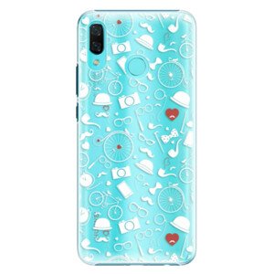 Plastové puzdro iSaprio - Vintage Pattern 01 - white - Huawei Nova 3