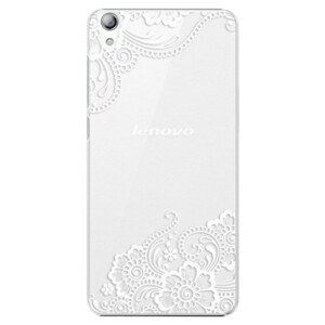 Plastové puzdro iSaprio - White Lace 02 - Lenovo S850