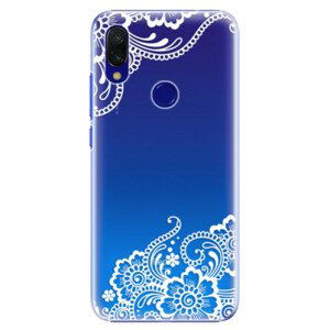 Plastové puzdro iSaprio - White Lace 02 - Xiaomi Redmi 7