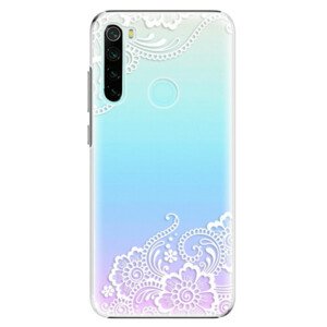 Plastové puzdro iSaprio - White Lace 02 - Xiaomi Redmi Note 8