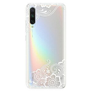 Odolné silikónové puzdro iSaprio - White Lace 02 - Xiaomi Mi A3