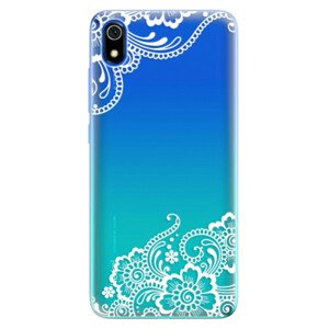 Odolné silikónové puzdro iSaprio - White Lace 02 - Xiaomi Redmi 7A