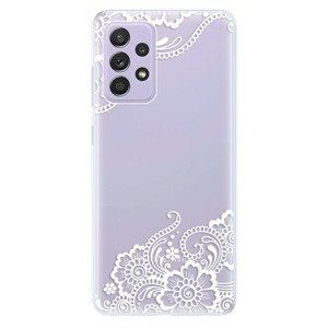 Odolné silikónové puzdro iSaprio - White Lace 02 - Samsung Galaxy A52/A52 5G