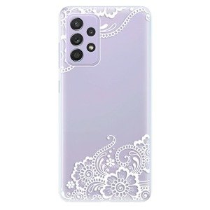 Odolné silikónové puzdro iSaprio - White Lace 02 - Samsung Galaxy A52/A52 5G