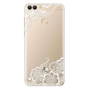 Odolné silikónové puzdro iSaprio - White Lace 02 - Huawei P Smart