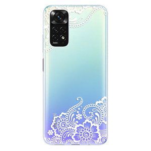 Odolné silikónové puzdro iSaprio - White Lace 02 - Xiaomi Redmi Note 11 / Note 11S