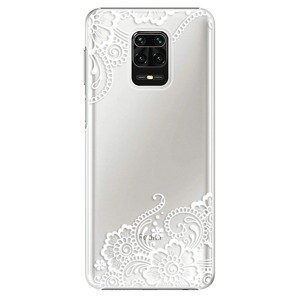 Plastové puzdro iSaprio - White Lace 02 - Xiaomi Redmi Note 9 Pro / Note 9S