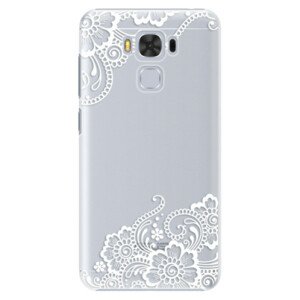 Plastové puzdro iSaprio - White Lace 02 - Asus ZenFone 3 Max ZC553KL