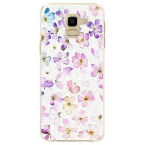 Plastové puzdro iSaprio - Wildflowers - Samsung Galaxy J6