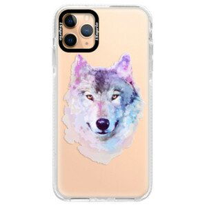 Silikónové puzdro Bumper iSaprio - Wolf 01 - iPhone 11 Pro Max