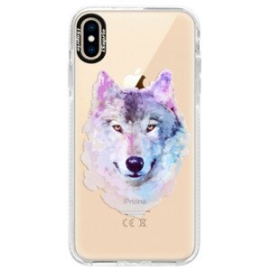 Silikónové púzdro Bumper iSaprio - Wolf 01 - iPhone XS Max