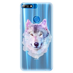 Silikónové puzdro iSaprio - Wolf 01 - Huawei Y7 Prime 2018