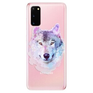 Odolné silikónové puzdro iSaprio - Wolf 01 - Samsung Galaxy S20