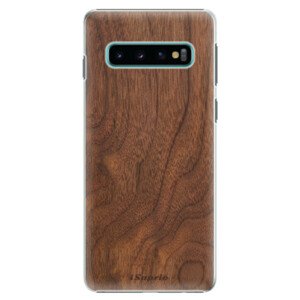 Plastové puzdro iSaprio - Wood 10 - Samsung Galaxy S10