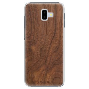 Plastové puzdro iSaprio - Wood 10 - Samsung Galaxy J6+