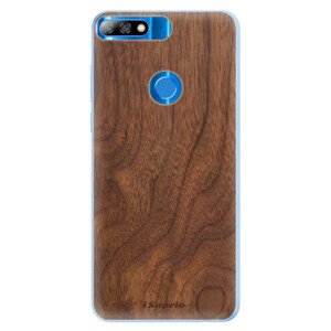 Silikónové puzdro iSaprio - Wood 10 - Huawei Y7 Prime 2018